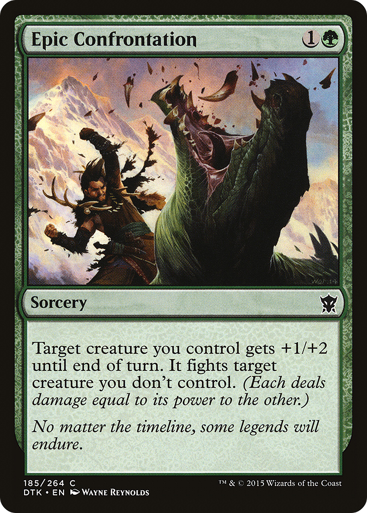 Epic Confrontation (DTK-185) Foil