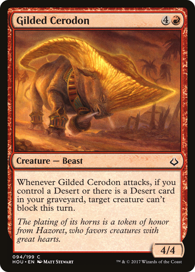 Gilded Cerodon (HOU-094) Foil