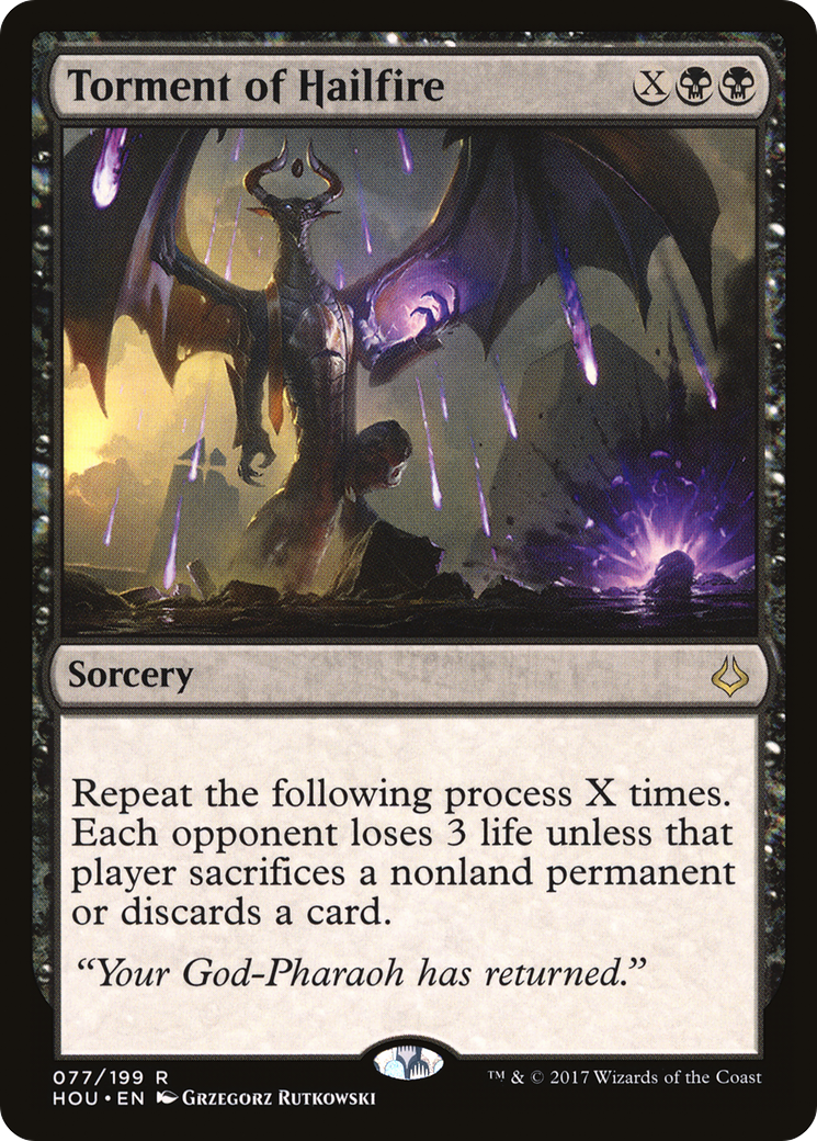 Torment of Hailfire (HOU-077) Foil