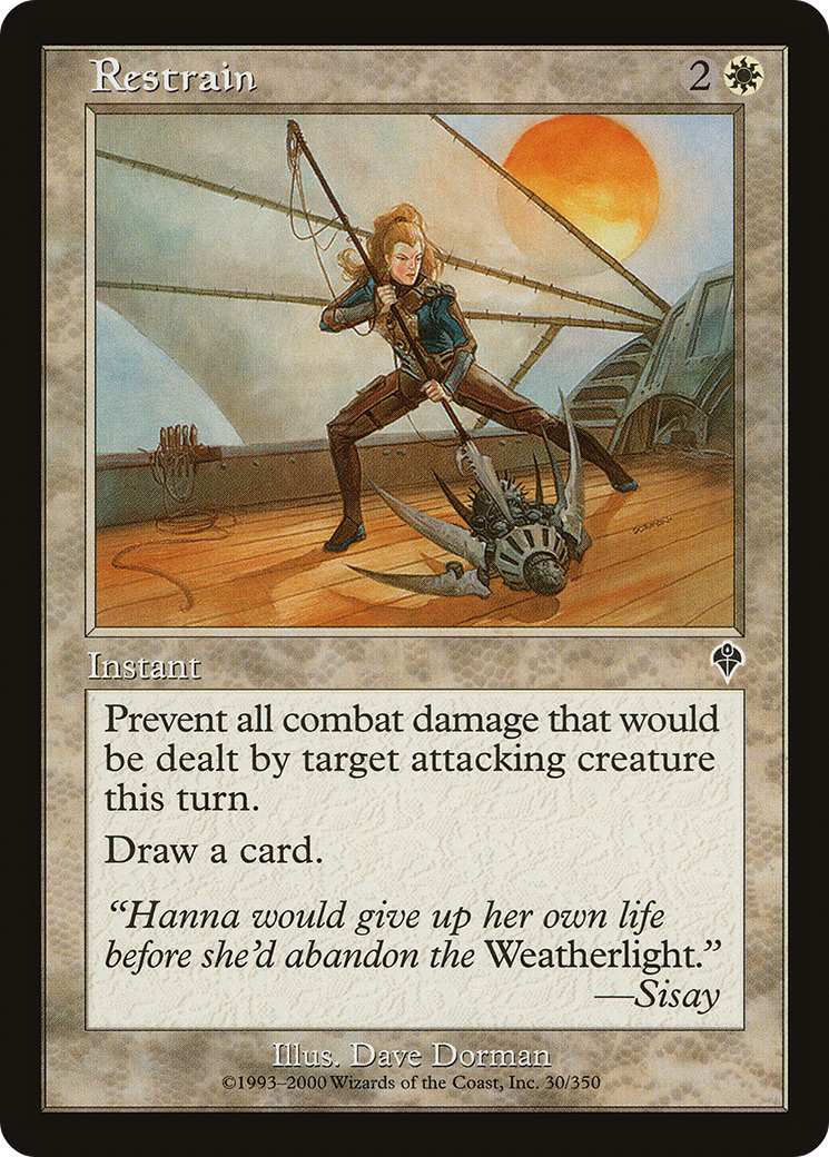 Restrain (INV-030) Foil