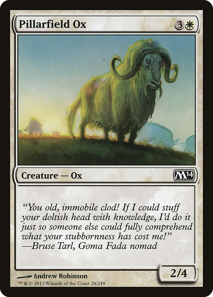 Pillarfield Ox (M14-028) Foil