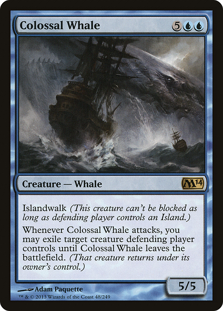 Colossal Whale (M14-048)