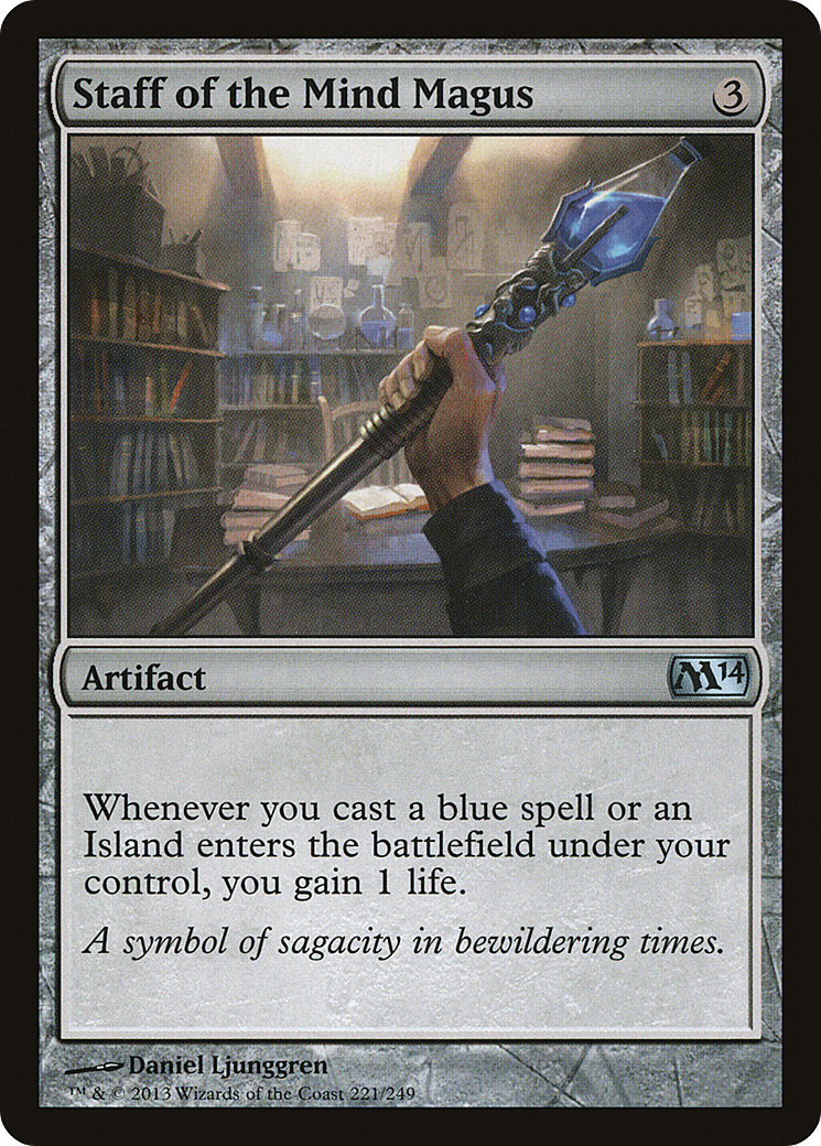 Staff of the Mind Magus (M14-221)