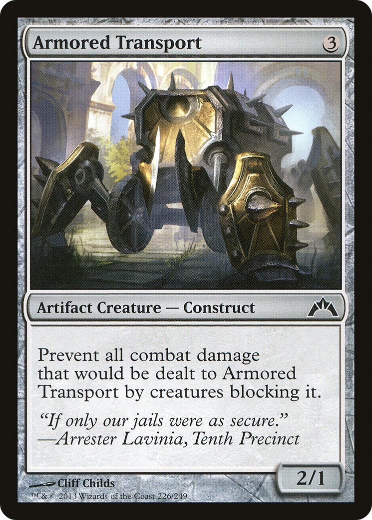 Armored Transport (GTC-226) Foil