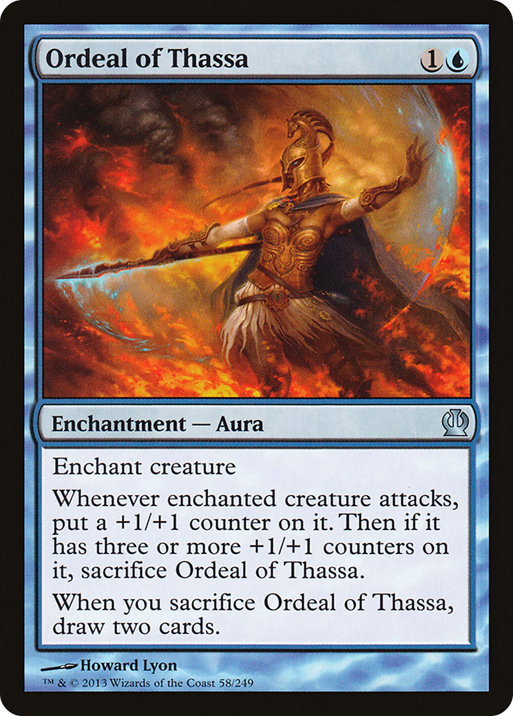 Ordeal of Thassa (THS-058) Foil