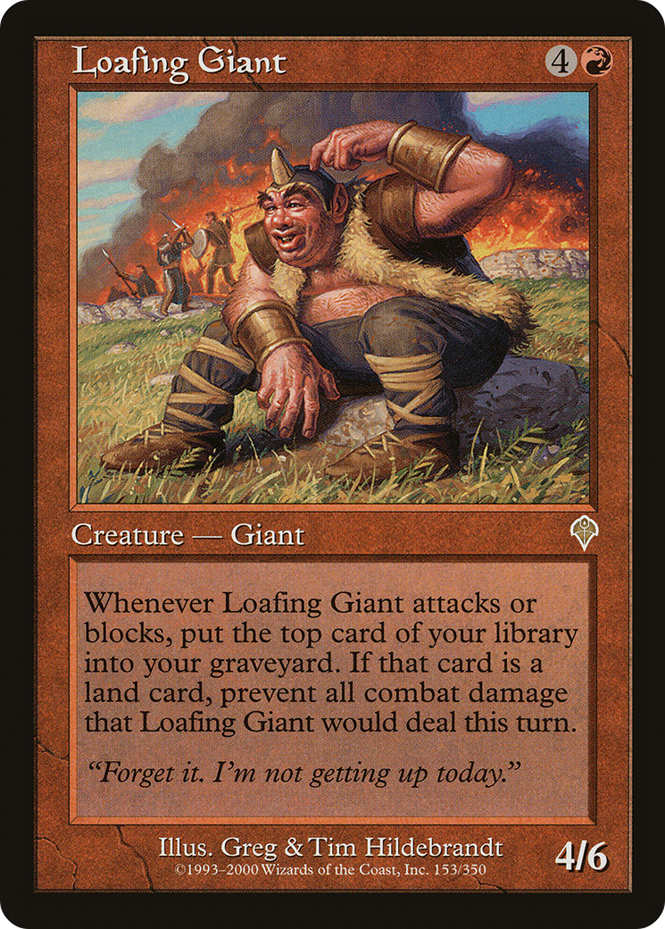 Loafing Giant (INV-153)