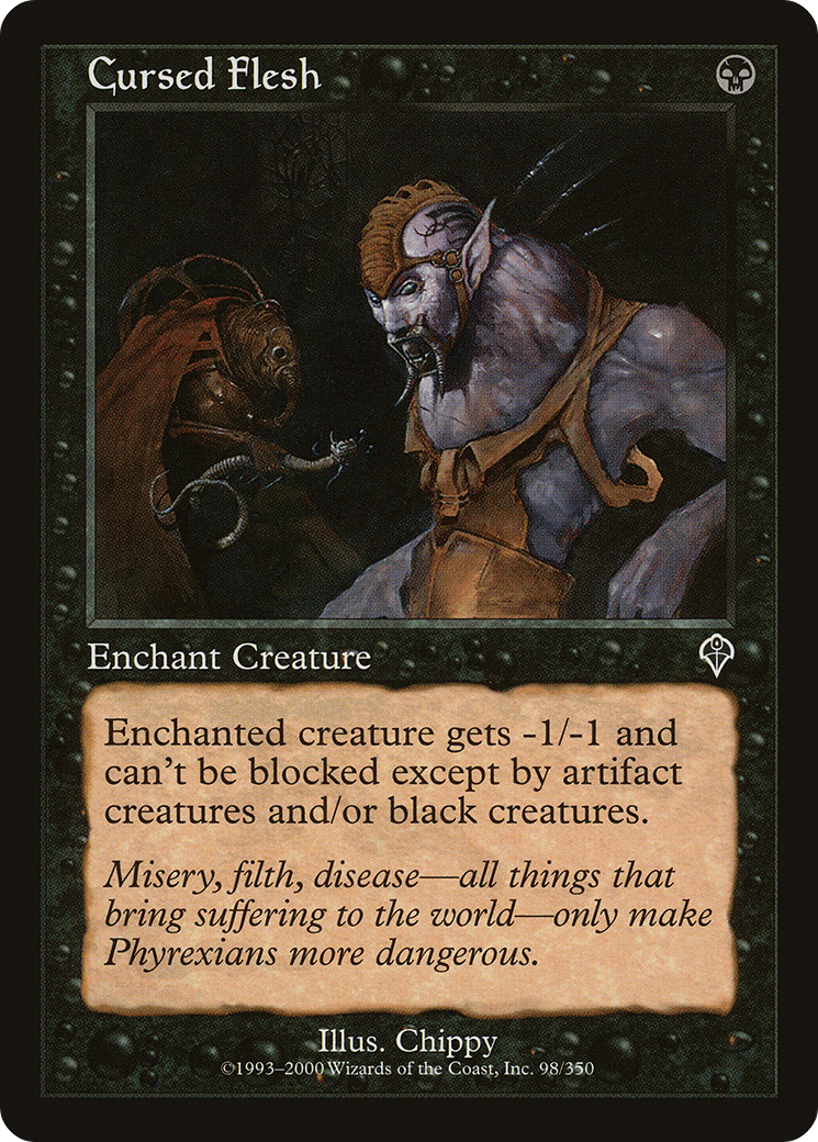 Cursed Flesh (INV-098) Foil