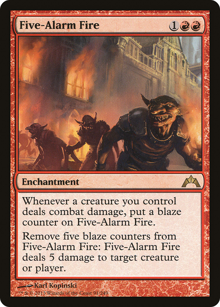 Five-Alarm Fire (GTC-091)