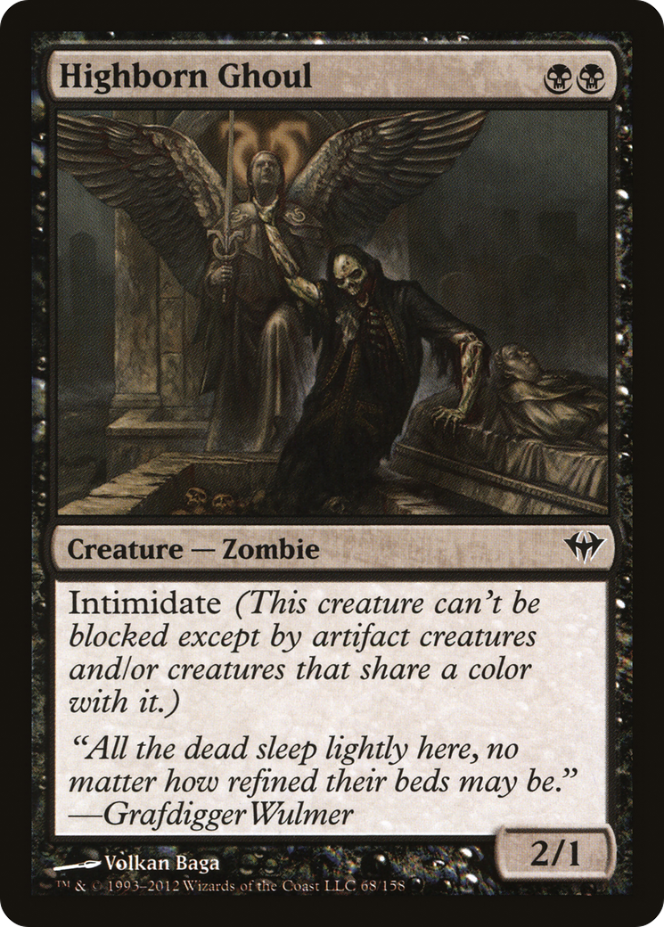 Highborn Ghoul (DKA-068) Foil