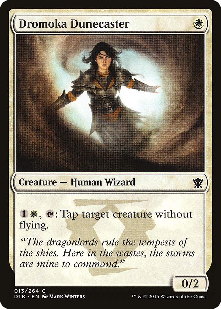 Dromoka Dunecaster (DTK-013) Foil