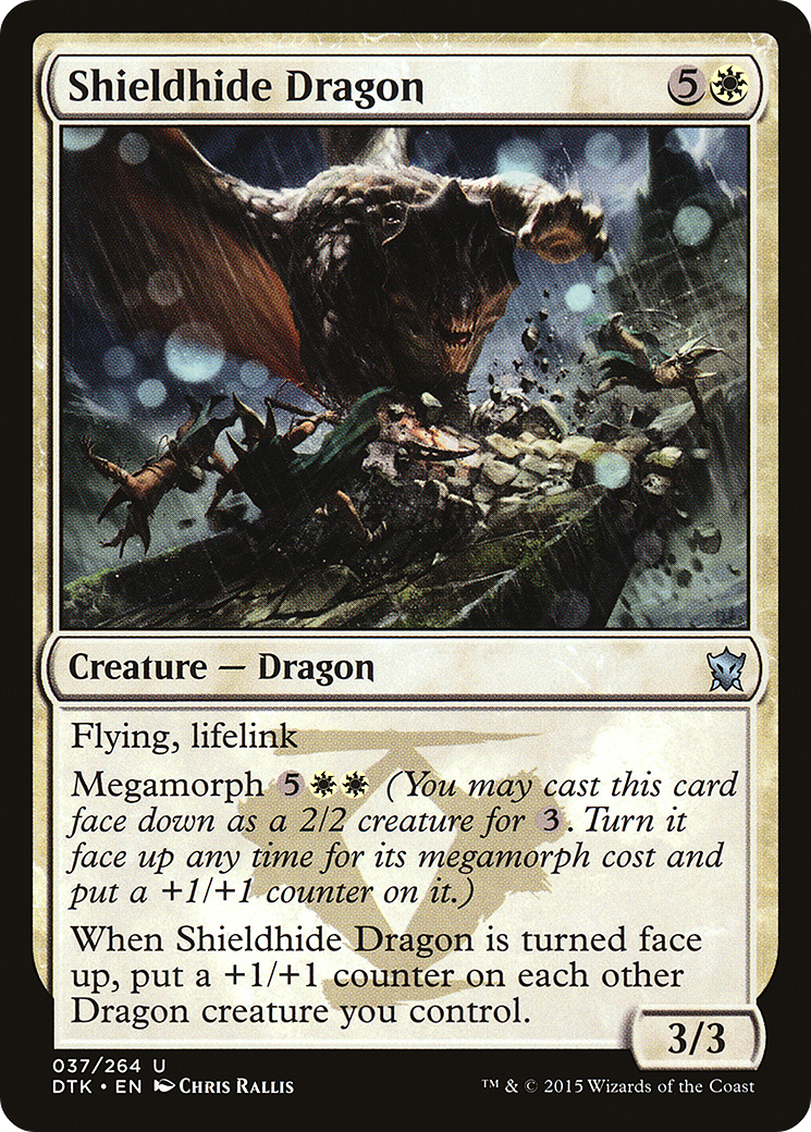 Shieldhide Dragon (DTK-037)