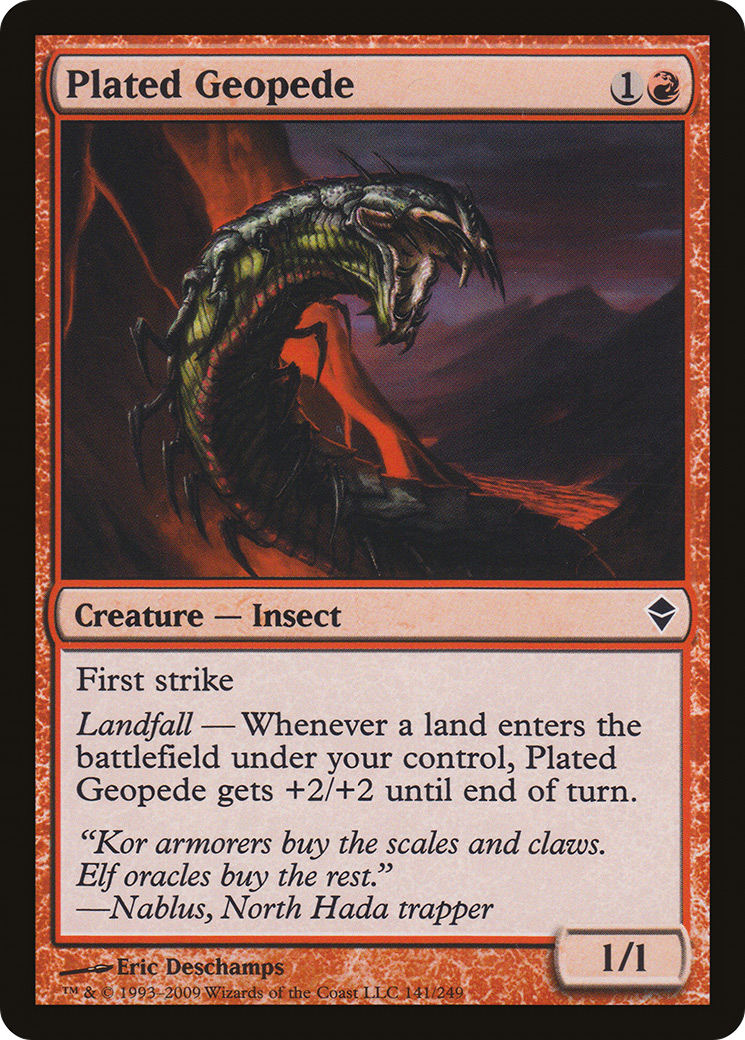 Plated Geopede (ZEN-141)