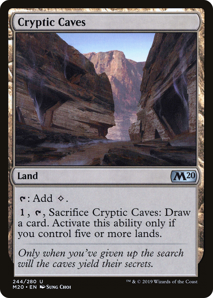 Cryptic Caves (M20-244) Foil