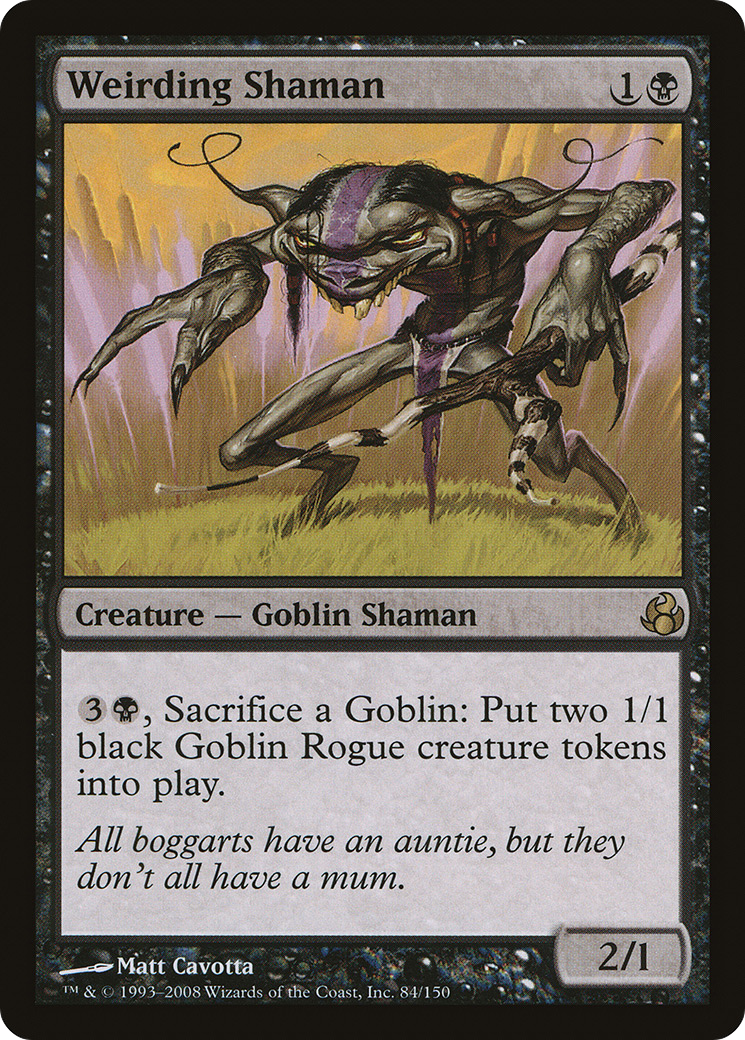 Weirding Shaman (MOR-084) Foil