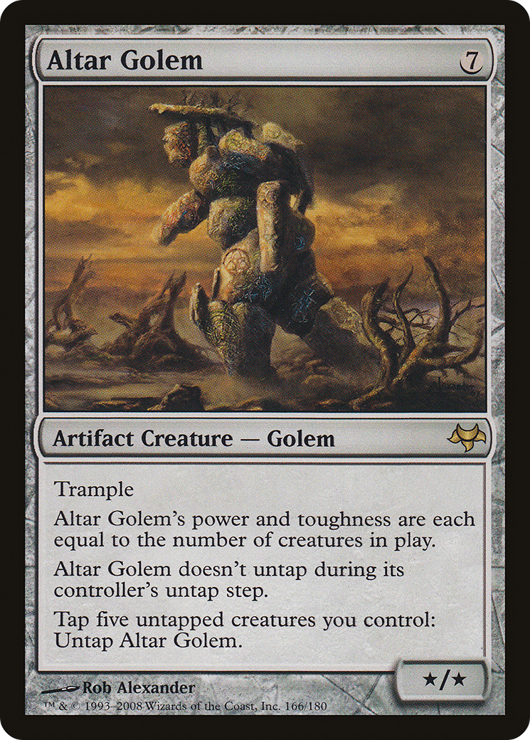 Altar Golem (EVE-166) Foil