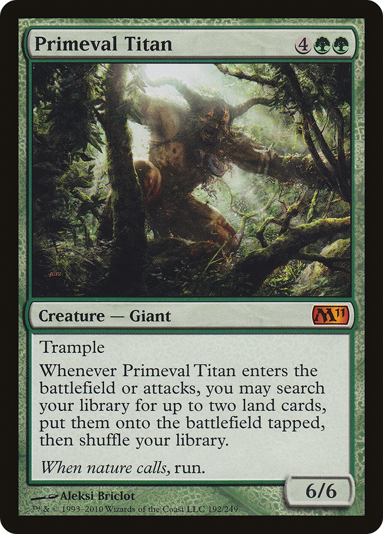 Primeval Titan (M11-192) Foil