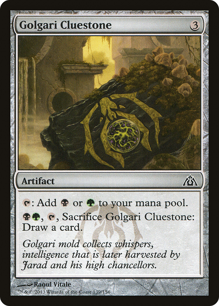 Golgari Cluestone (DGM-139) Foil