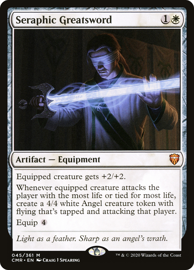 Seraphic Greatsword (CMR-045) Foil