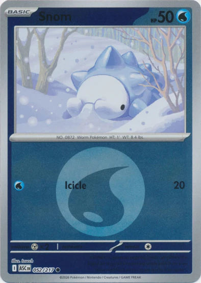 Snom (Energy Symbol Pattern) - 052/217 - Common - Reverse Holo