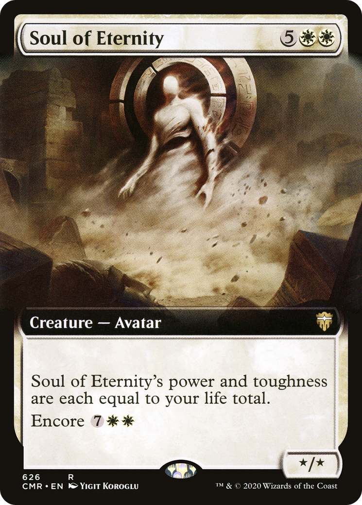 Soul of Eternity (Extended Art) (CMR-626)  Foil