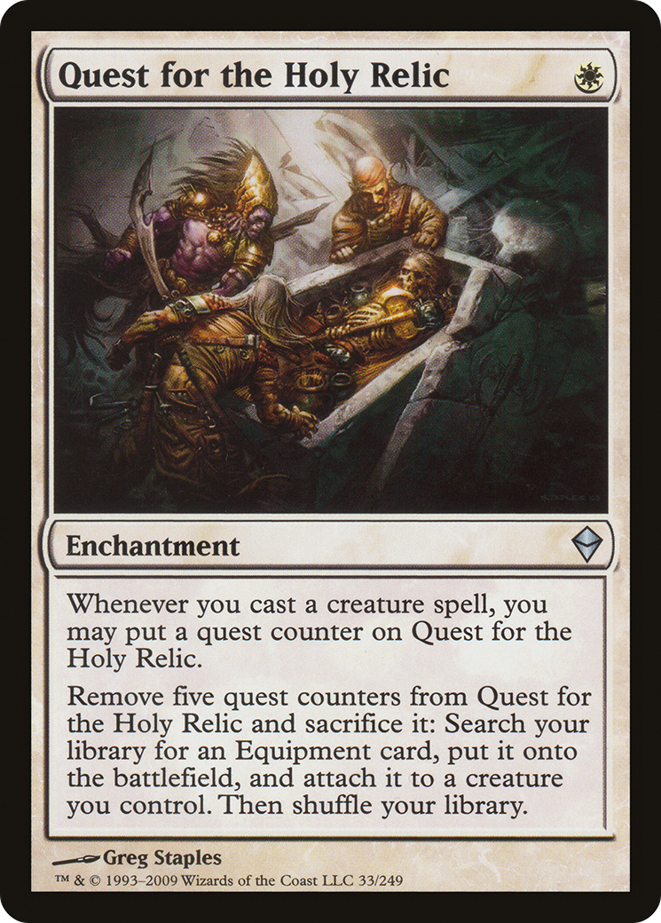 Quest for the Holy Relic (ZEN-033)  Foil