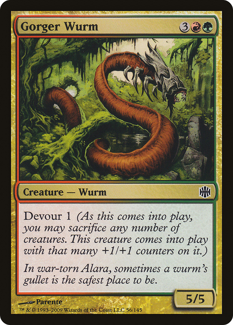 Gorger Wurm (ARB-056)  Foil