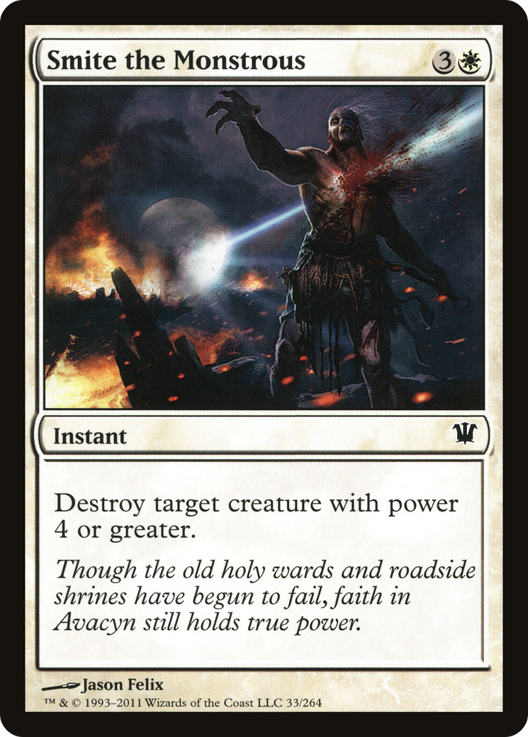 Smite the Monstrous (ISD-033)  Foil
