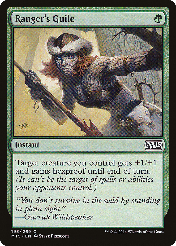Ranger's Guile (M15-193)  Foil