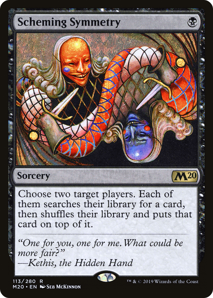 Scheming Symmetry (M20-113)  Foil