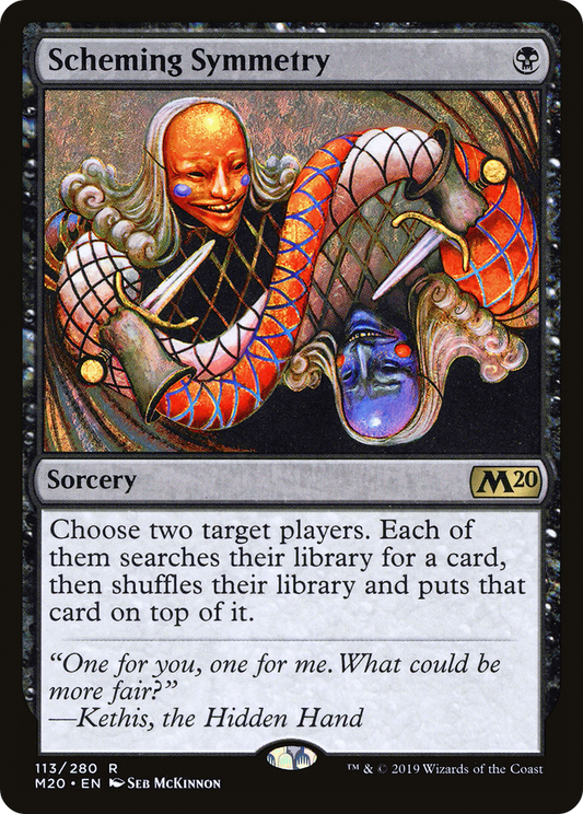 Scheming Symmetry (M20-113)  Foil