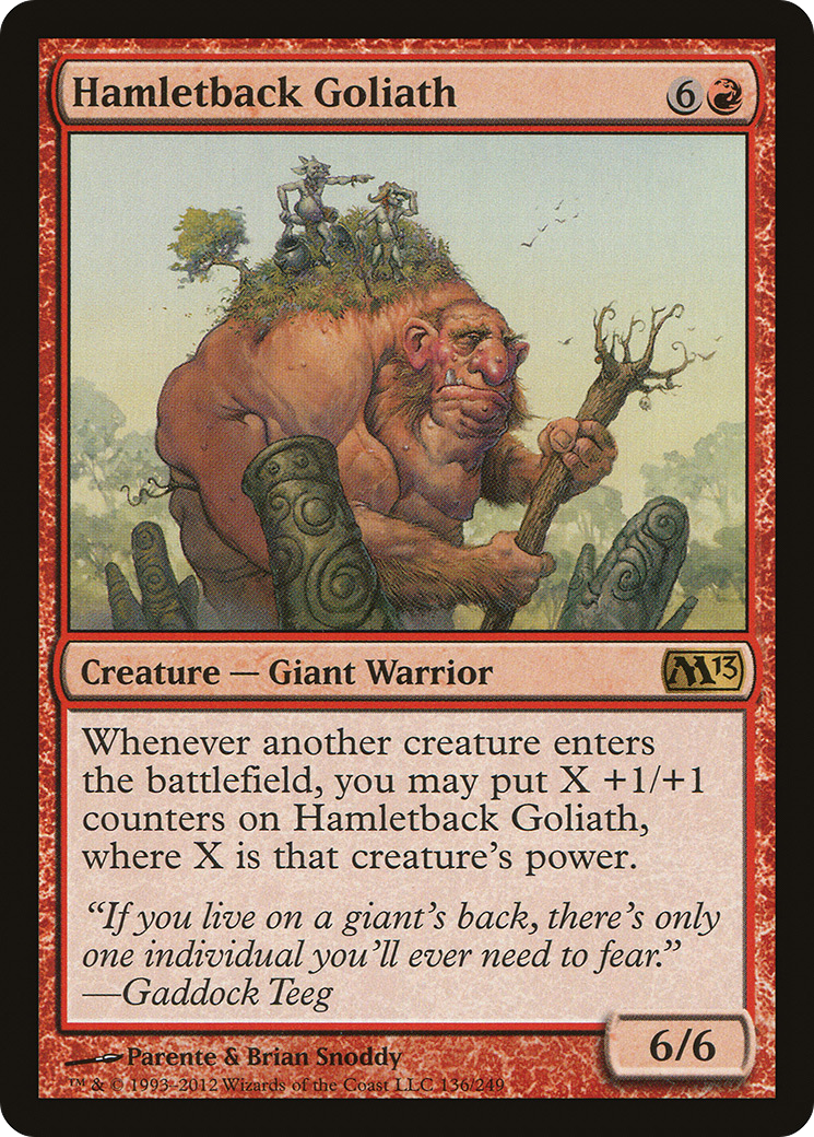 Hamletback Goliath (M13-136)