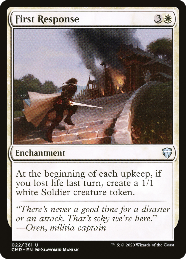 First Response (CMR-022)
