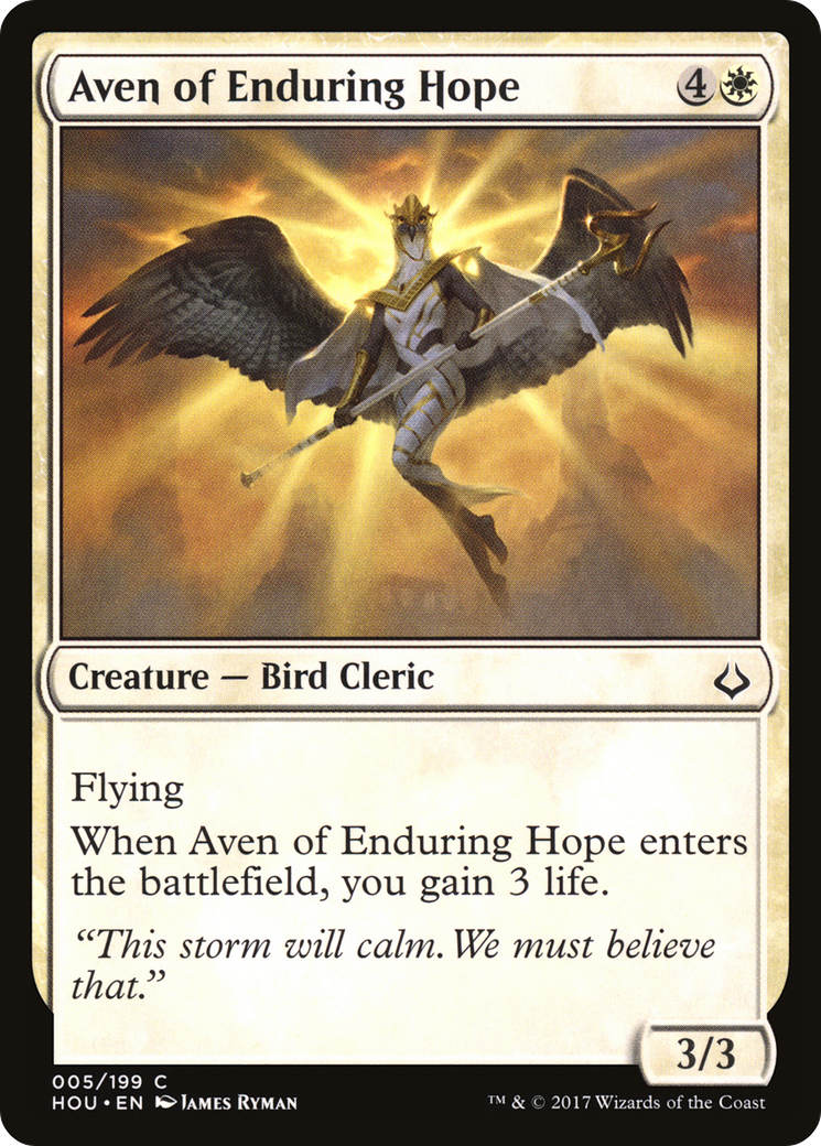 Aven of Enduring Hope (HOU-005)