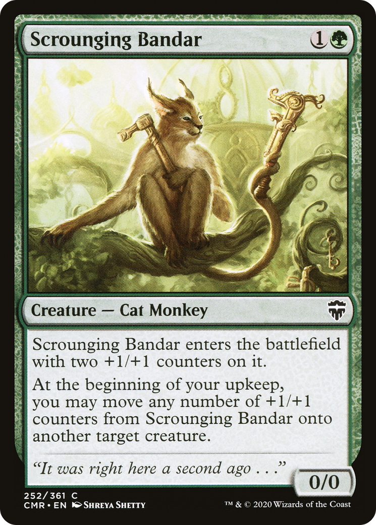 Scrounging Bandar (CMR-252)  Foil
