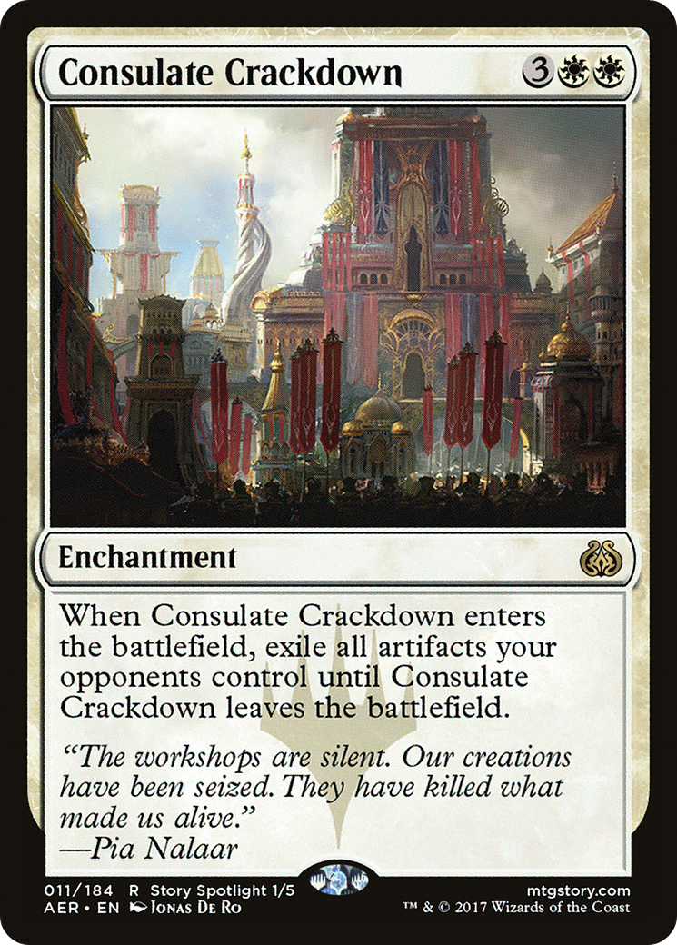 Consulate Crackdown (AER-011)  Foil