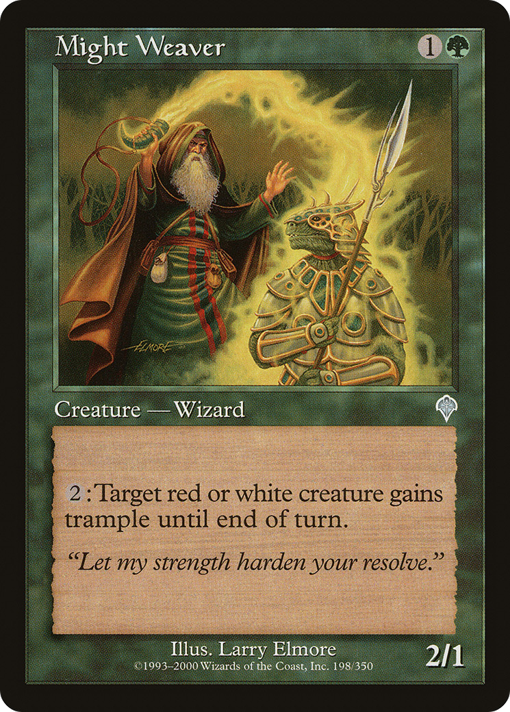 Might Weaver (INV-198)  Foil