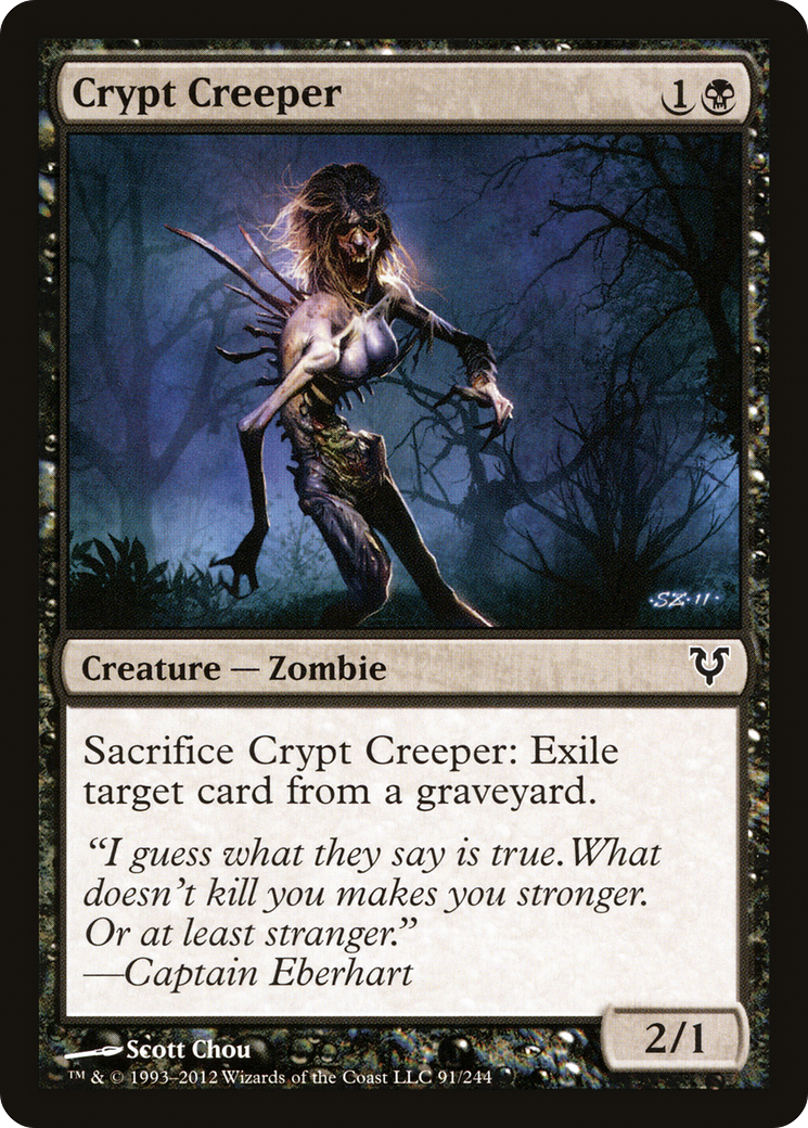 Crypt Creeper (AVR-091)  Foil