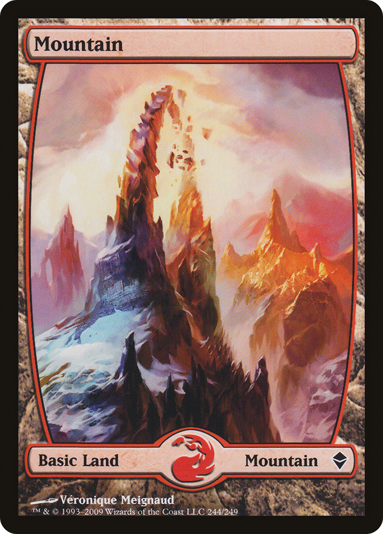 Mountain (244) - Full Art (ZEN-244)