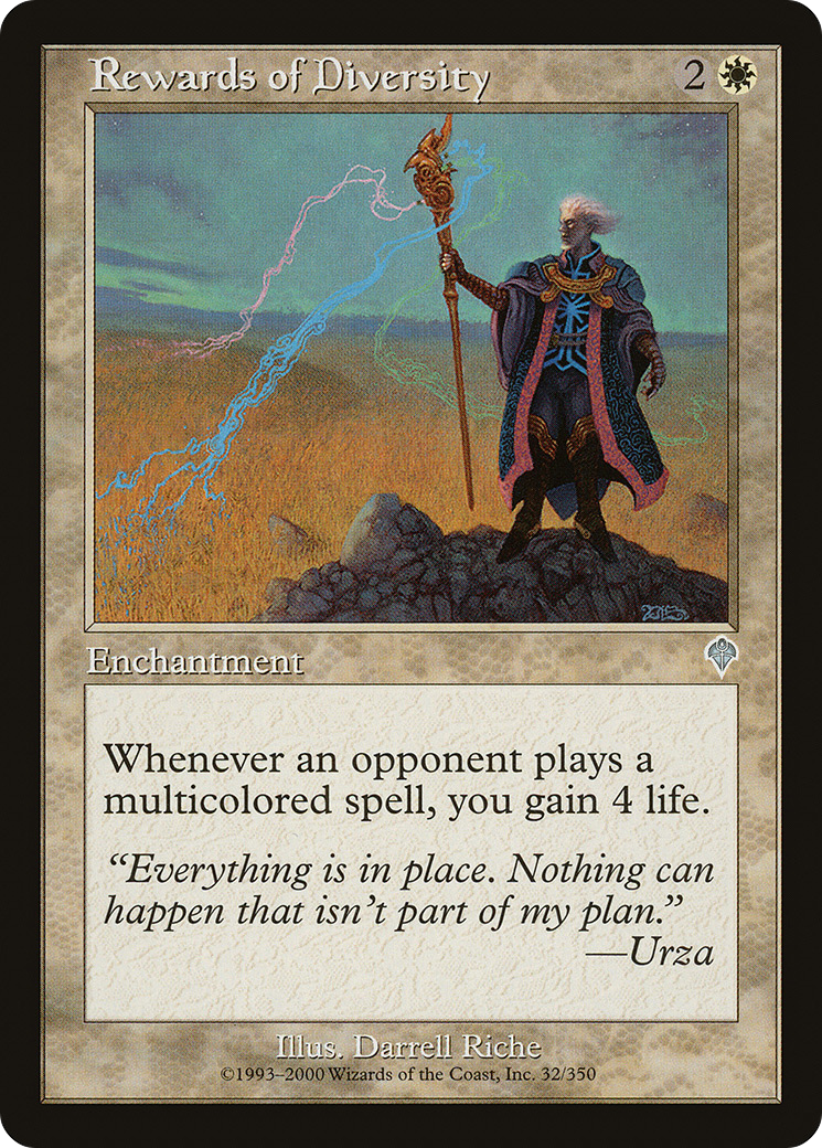 Rewards of Diversity (INV-032)  Foil