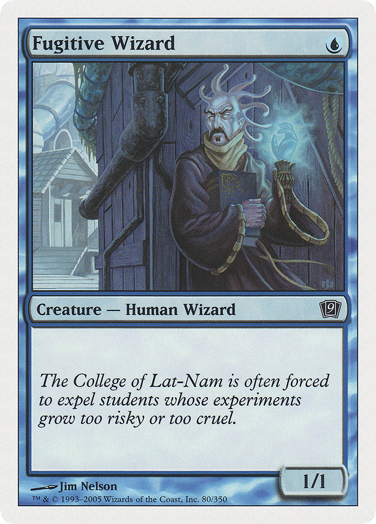 Fugitive Wizard (9ED-080)  Foil
