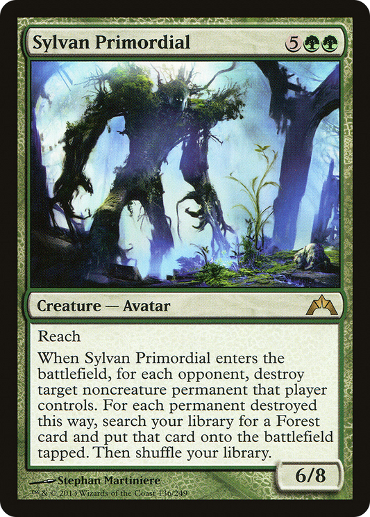 Sylvan Primordial (GTC-136)  Foil