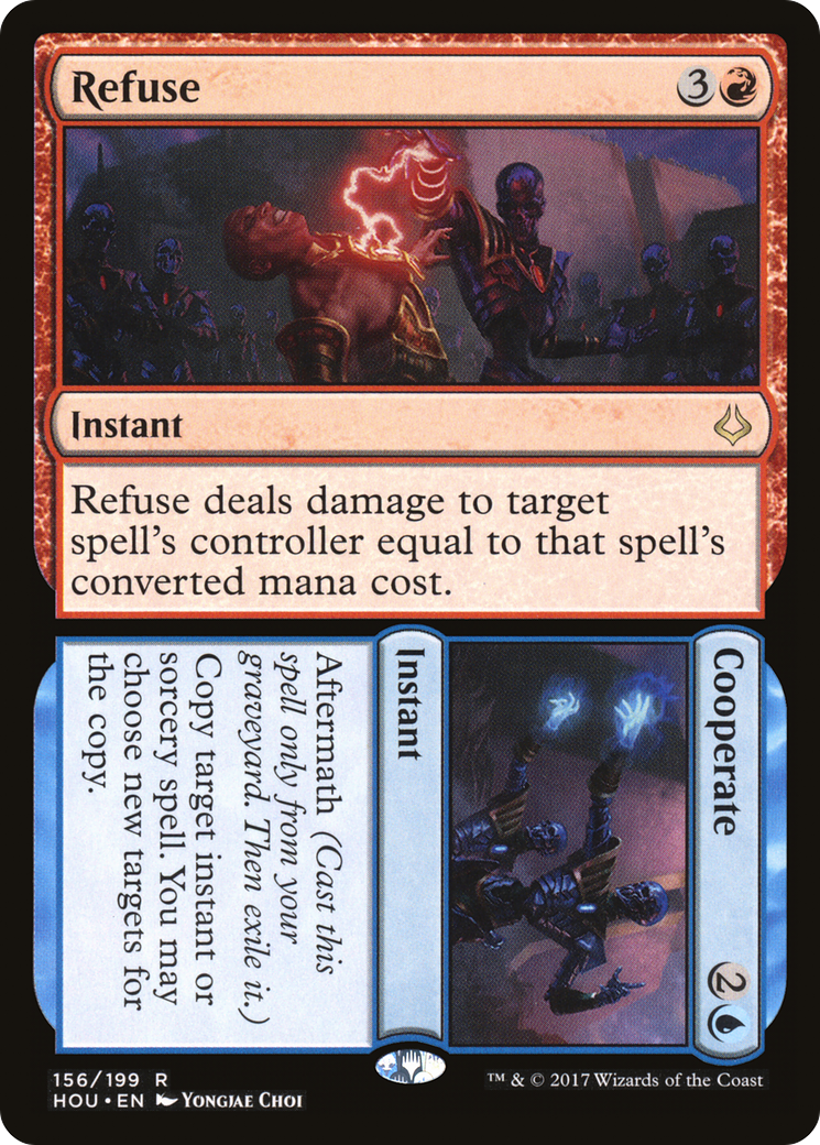 Refuse // Cooperate (HOU-156)  Foil