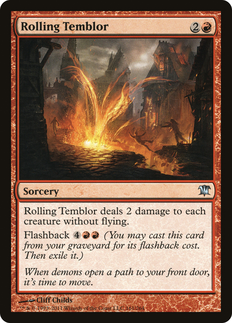 Rolling Temblor (ISD-161)  Foil