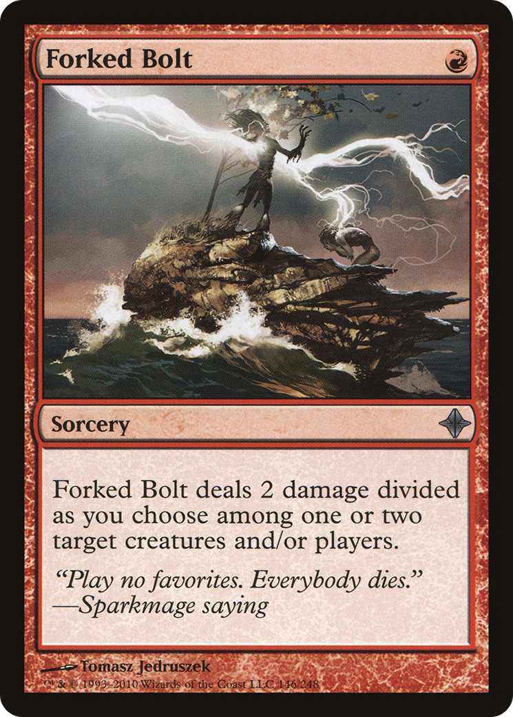 Forked Bolt (ROE-146)  Foil