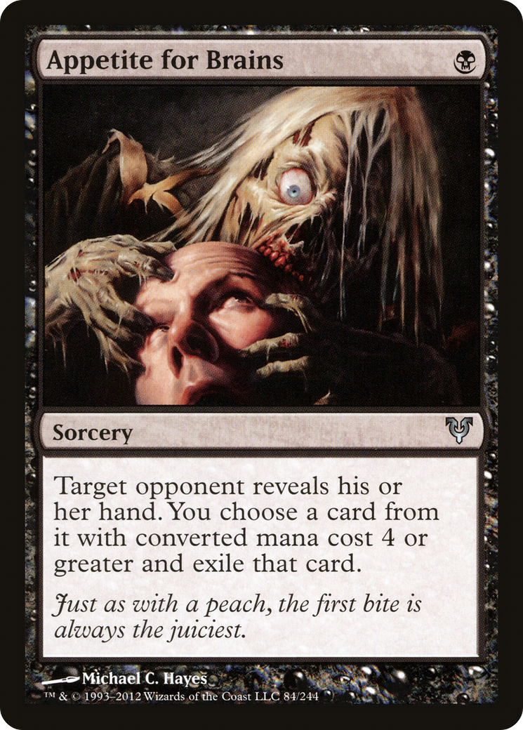 Appetite for Brains (AVR-084)