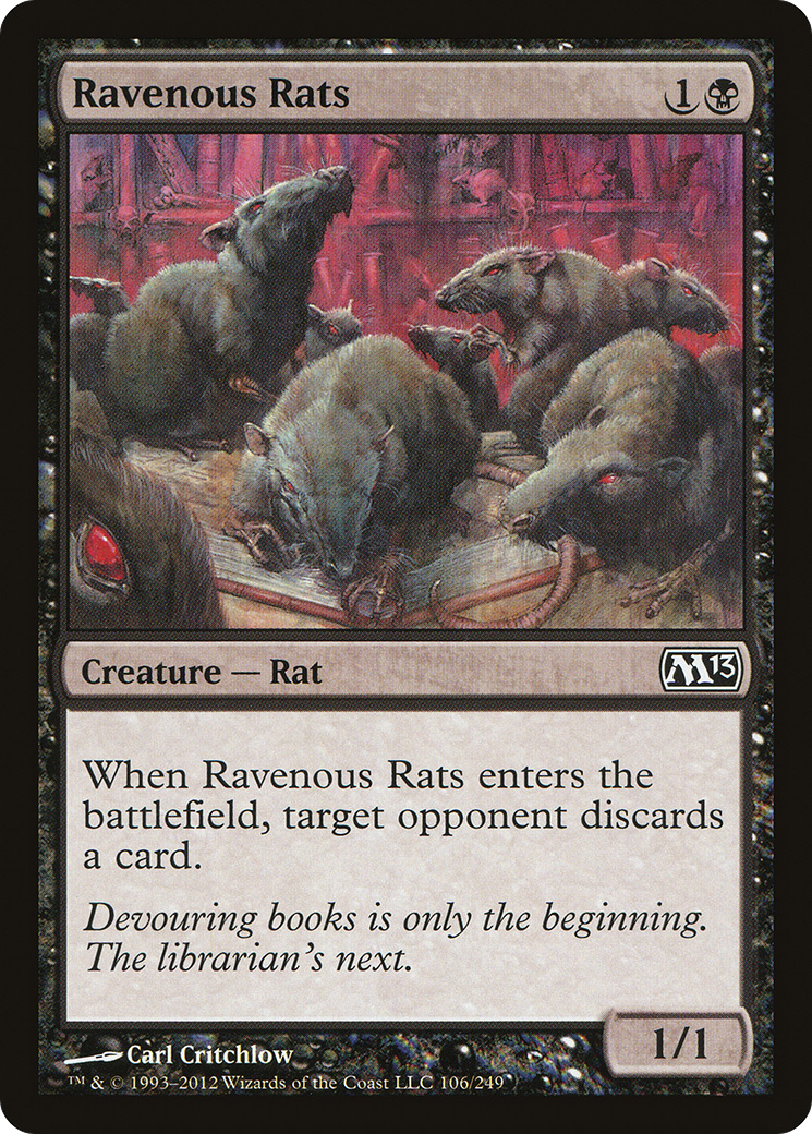 Ravenous Rats (M13-106)  Foil