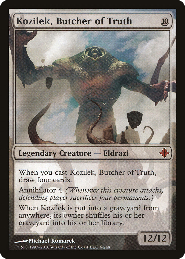 Kozilek, Butcher of Truth (ROE-006)  Foil