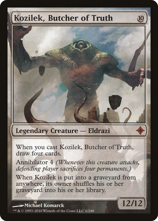 Kozilek, Butcher of Truth (ROE-006)  Foil