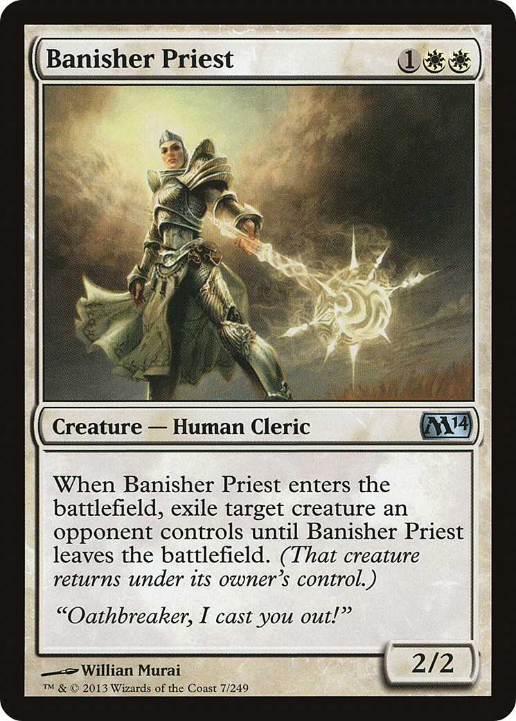 Banisher Priest (M14-007)  Foil