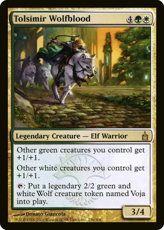 Tolsimir Wolfblood (RAV-236)  Foil